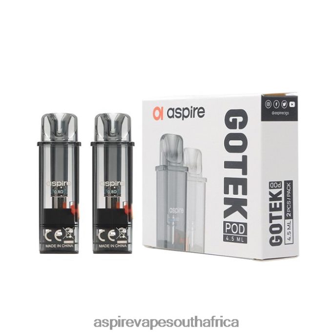 Aspire Gotek Pod (Re-Filled Edition 4.5 Ml) Compitable With Gotek X And Gotek S - Aspire Vape Shop 6H62N6232